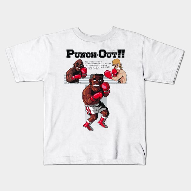 Punch Out Kids T-Shirt by Namo_Gamo